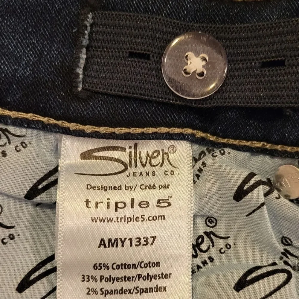 Silver Jeans ~adjustable waist